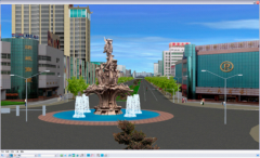 山東諸城城市規(guī)劃虛擬現(xiàn)實(shí)系統(tǒng)